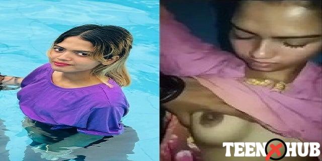Fsiblog Hot girlfriend sex MMS with boob press romance