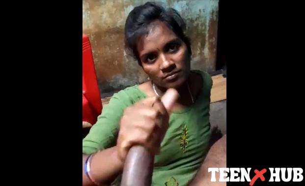 Tamil Girl Giving handjob and deep blowjob to bf