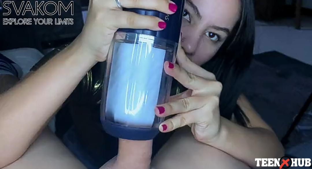 Desi BF Enjoy Toy blowjob with her GF