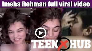 Tik Toker Imsha Rehman viral video