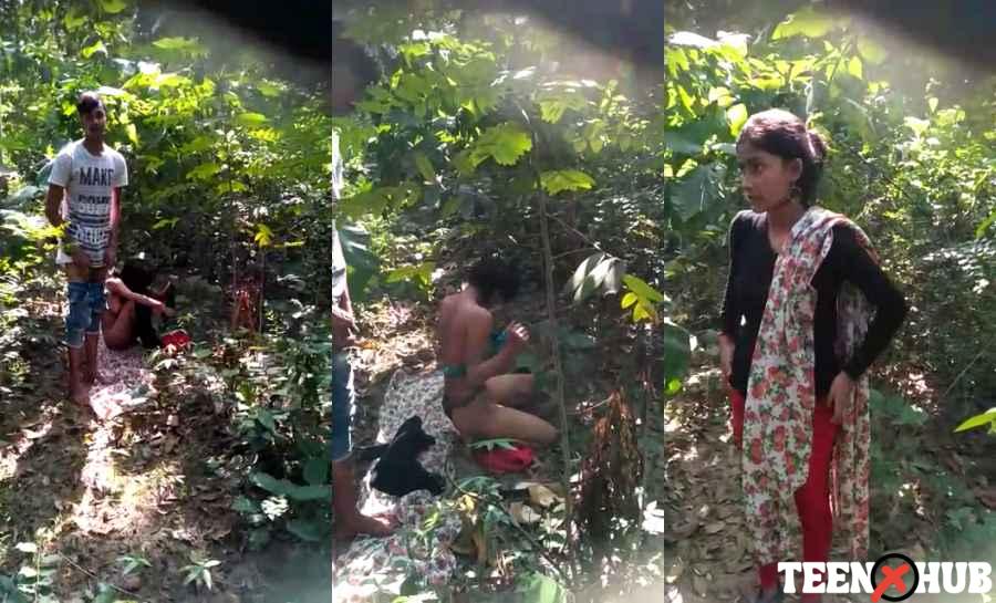 Desi Jungle Sex Caught MMS