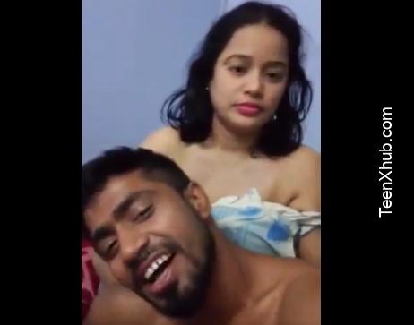 Indian GF BF having romance in the hotel room video