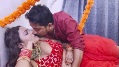 Hot Indian Desi Newly Married Bhabhi First Suhagrat Night in Clear Hindi Audio Faphouse