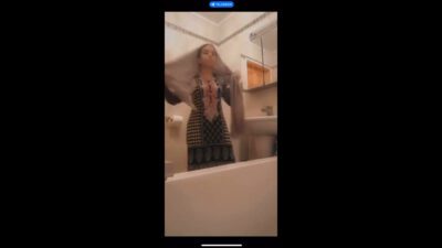 Hot paki girl removing her clothes