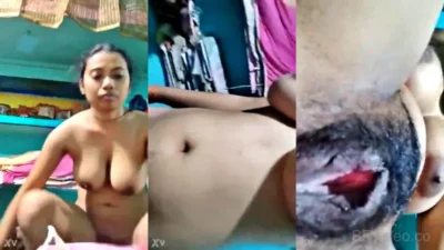 Milky White Skin Toned GF Nude Viral MMS