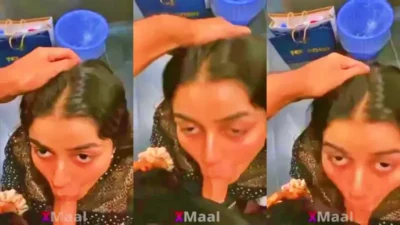 Teen GF Blowjob In Bathroom