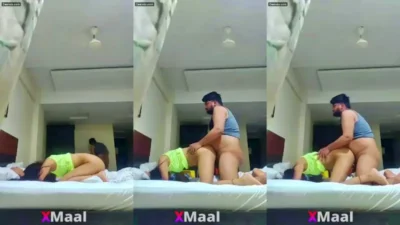 Young GF மற்றும் BF Doggy Style Fuck