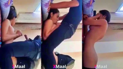 Young காதலி டீப்த்ரோட் அவளது BF மற்றும் Fuck