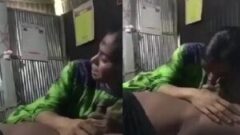 Village Wife Gives Her Husband Blowjob