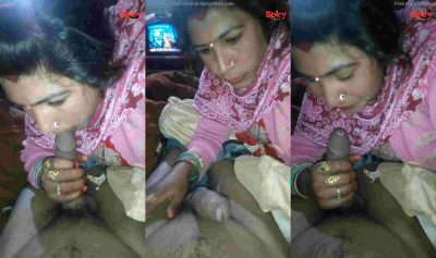 Desi Aunty Giving Oral Sex XXX Video
